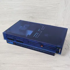 ジャンク PS2 本体 オーシャンブルー SCPH-37000 スケルトン