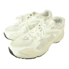 ニューバランス NEW BALANCE ML725 スニーカー ローカット メッシュ ロゴ 24cm グレー