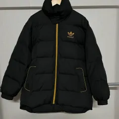 アディダス ブラック ダウン アウター 100