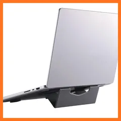 【新品】 エレコム ノートPCスタンド ~15.6インチ対応 折り畳み 持ち運び 薄型 レザー 粘着式 ロング グレー PCAWLTSLL01GY 1