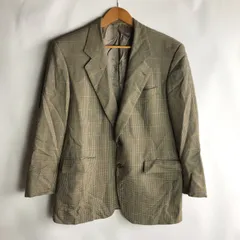 Mila Schön テーラードジャケット メンズ ブラウン×千鳥格子 3062202512250065
