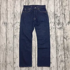 【W34】バレンシア製 LEVI'S 501XX 1947 レザーパッチ 真紺 濃紺 47501-0117