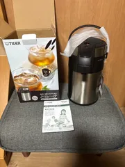 るんるん様専用（未使用品）TIGER タイガー ステンレスエアーポット とらーず MAA-C301 XC クリアーステンレス 3.0L