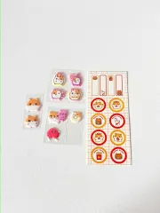 平成ハムスターステッカー シール まとめ