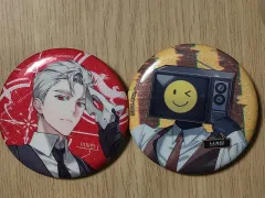 怪談出勤 缶バッジ LD イ・ジャホン ブラウン まとめ売り