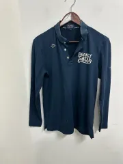 4만 원 아라비아ヴィンテージ PEARLY GATES ネイビー長袖Tシャツ