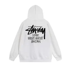 【新品未使用】2025新作 STUSSY ユニセックス ステューシー ジップ付きパーカー 男女兼用
