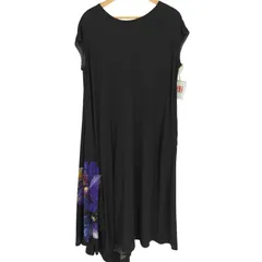 ヨウジヤマモト Yohji Yamamoto 25SS COLLECTIONS FLOUR PRINT SLEEVELESS DRESS フラワープリント ノースリーブドレス レディース JPN：1 のサムネイル