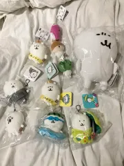 ナガノマーケット 自分ツッコミくま ちいかわ まとめ 未開封マスコットぬいぐるみ IN