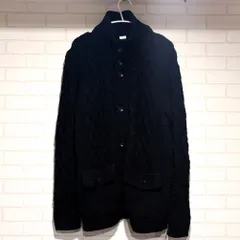 GU ジーユー ニット カーディガン ブラック 黒 長袖 Mサイズ