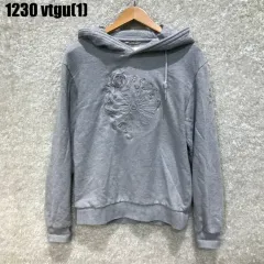 グレー 刺繍 WHO Tシャツ 1230