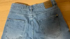 システム ワイルド ライトブルー デニム ズボン