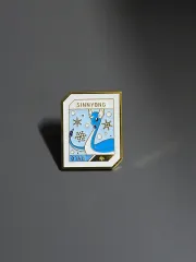 イサクトースト ポケットモンスター バッジ 1タン 冬ver. シノノン