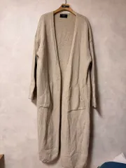 ニット ロング丈 カーディガン