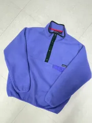 XL 90's patagonia パタゴニア ヴィンテージ Synchilla(シンチラ) PURPLE パープル