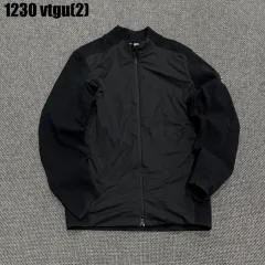 アディダス ブラック ニット ダウン ジップアップ ジャケット 1230