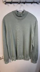 スローウェア(Slowear) メリノ ウール ハーフネック ニット - カーキ