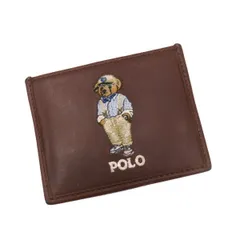 ポロ＆ラルフローレン カードケース/ベアー  【Bランク】【中古】