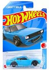 【中古】ミニカー 1/64 NISSAN SKYLINE 2000GT-R LBWK(ライトブルー) 「Hot Wheels HW J-IMPORTS」 [HCW32-M7C5]
