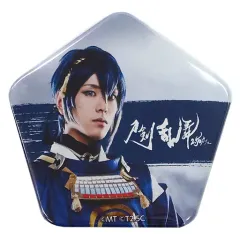 【中古】バッジ・ピンズ(男性) 黒羽麻璃央(三日月宗近) 「刀剣乱舞2.5D カフェ 五角形缶バッジ ミュージカルver.」