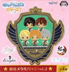 【中古】バッジ・ピンズ(キャラクター) Knights 校章メタルバッジvol.2 「あんさんぶるスターズ!」