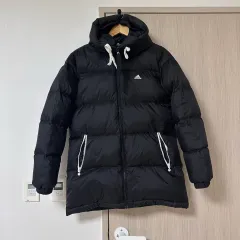 アディダス ダウン ハーフダウン ブラック 95