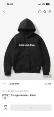 ディスイズネバーザット T-Logo Hoodie - Black Lサイズ