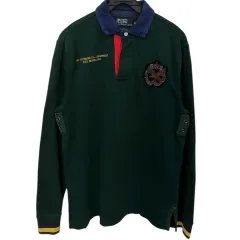 ポロラルフローレン ラグビーシャツ m