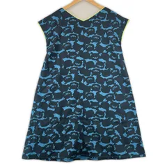 美品  その他 春夏 SS ワンピース ポリエステル ブルー レディース M【古着】【中古】【送料無料】