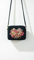 FEILER シュニール織 “Flower” ミニショルダー バッグ