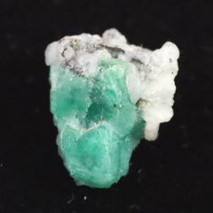 インド産 魚眼石 × クリソコラ × 沸石 ミントグリーン結晶