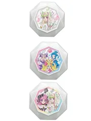 キミとアイドルプリキュア♪ おしゃれリングライト  全3種セット   キュアズキューン &  集合A & 集合B