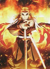 【レア】劇場版 鬼滅の刃 無限列車編 煉獄杏寿郎 B2 キービジュアル ポスター ティザー