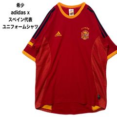 adidas サッカー Stussy スペイン代表 ユニフォーム Lサイズ - メルカリ