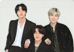 BTS 2021 PERMISSION TO DANCE JIN/SUGA/JIMIN ミニフォトカード 4/4