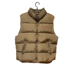 【美品】CONVERSA コンバース メンズ アウター ダウンベスト ブラウン系 LLサイズ ナイロン100% B21
