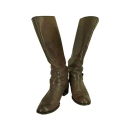 マーガレットハウエルアイデア Margaret Howell idea レザー ストラップ ロングブーツ レディース JPN：23 