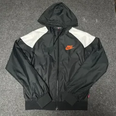 ナイキ レディース フード ウィンドブレーカー / S-M / ランニングジャケット