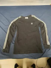 アディダス ロングスリーブ ブラック 2XL