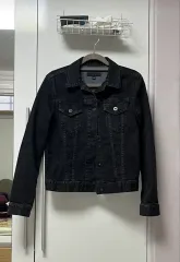 UNIQLO ユニクロ ブラックデニムジャケット (レディース Sサイズ)