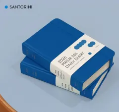 インディゴ 2026 プリズム 365 デイリーダイアリー サントリーニ カラー