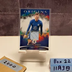 2021-22 Panini Chronicles Origins Premier League Mason Mount 58/99 CHELSEA FC ジャージ  カード