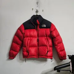 THE NORTH FACE ザノースフェイス ヌプシ ダウン レッド/ブラック