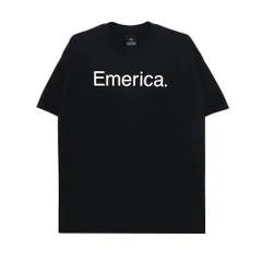 EMERICA T-SHIRT エメリカ Tシャツ PURE BLACK　スケートボード スケボーのサムネイル