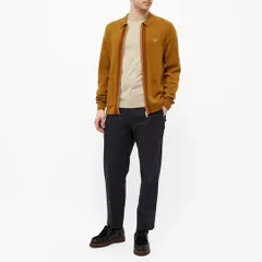 完売品　美品　FRED PERRY ジップ ニット カーディガン