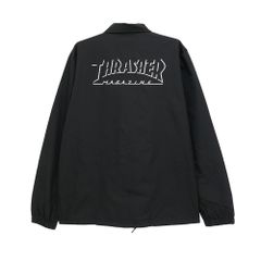 THRASHER ナイロン コーチジャケット XL デッドストック SKATE - メルカリ