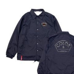 ジャルジャル ファを抜かないで コーチジャケット XL ネイビー - メルカリ