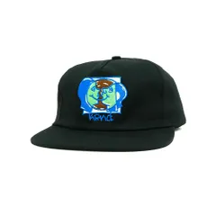 KROOKED CAP クルキッド キャップ MOONSMILEY SNAPBACK BLACKのサムネイル