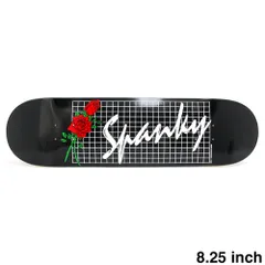 BAKER DECK ベイカー デッキ KEVIN LONG（SPANKY）ROSES BLACK 8.25　スケートボード スケボーのサムネイル