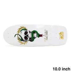 POWELL PERALTA DECK パウエルペラルタ デッキ MIKE MCGILL MCTWIST SKULL & SNAKE WHITE 40TH ANNIVERSARY REISSUE 10.0 WHEEL WELLS　スケートボード スケボーのサムネイル